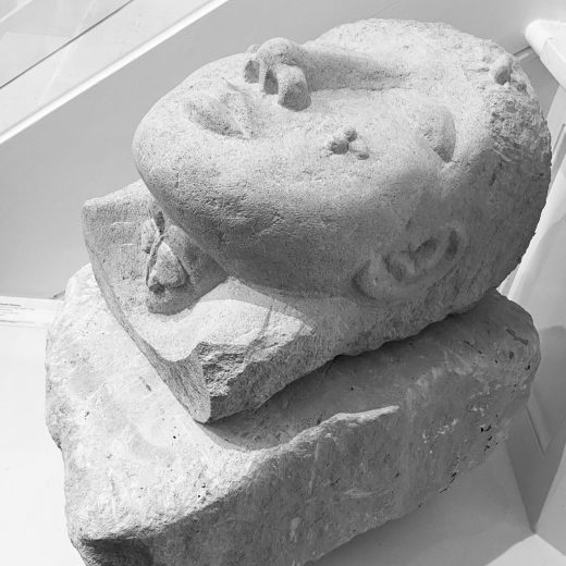 My mothers head at Linden studio’s Winter gallery Deal 