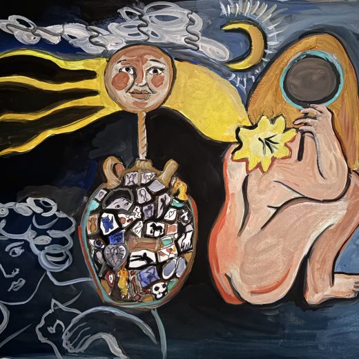 Moon painting 