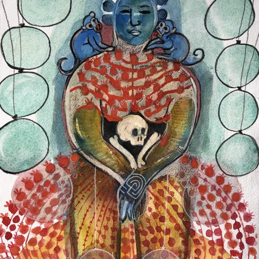 The woman who holds truths 