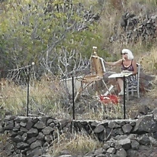 On location Vatousa Lesvos 